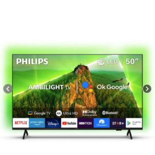 Ambilight TV 50" Philips LED 4K UHD 50PUD7908