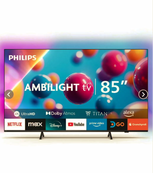 Ambilight TV 85" Philips LED 4K UHD 85PUD8209